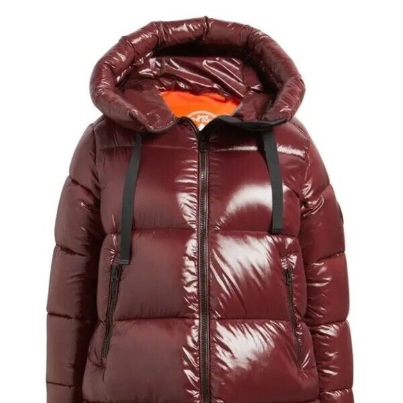 **NWT** Save the Duck Isabel hooded puffer coat - Picture 3 of 14